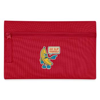 Banane en colère avec un dicton effronté - Trousse - rouge - Devant
