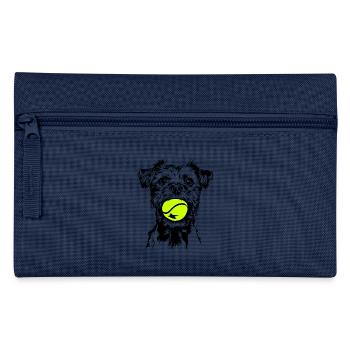 Border Terrier Chien Chien Wilsigns - Trousse - bleu clair - Devant