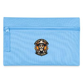 The man. The legend. Father's Day design - Pencil Case - light blue - Front