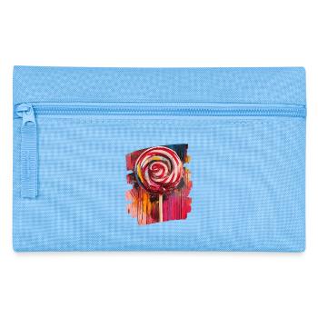 Sucette sucette bonbons bonbons - Trousse - bleu clair - Devant