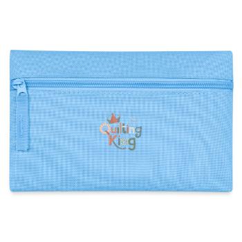 Quilting King Happy Quilting - Pencil Case - light blue - Front