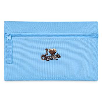 Chocolate Passion I Love Chocolate - Pencil Case - light blue - Front