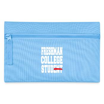 Freshman First Year College Life Starter - Pencil Case - light blue - Front