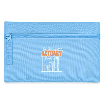 Best Freshman Actuarial Student Bar Graph Humor - Federtasche - Hellblau - Vorne