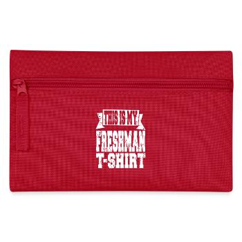 C’est mon look de déclaration de première année - Trousse - rouge - Devant