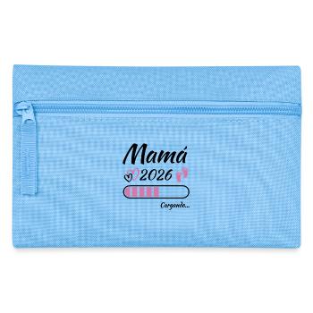 Future maman 2026 Chargement - Trousse - bleu clair - Devant