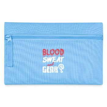 Blood Sweat and Gear Hardcore Cycling Grind - Pencil Case - light blue - Front
