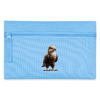 Aigle Pygargue à tête blanche Aigle royal Pygargue à queue blanche - Trousse - bleu clair - Devant