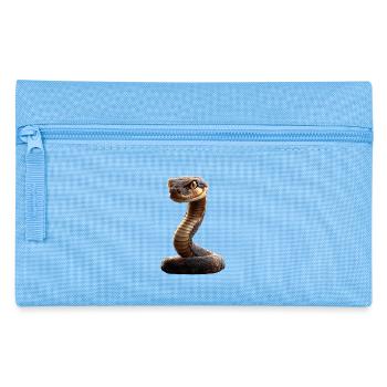 snake, python, cobra, rattlesnake, snakes - Pencil Case - light blue - Front