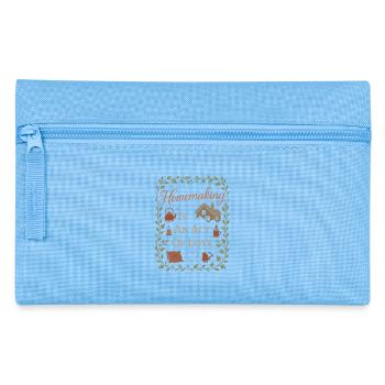 Aimé par un chien de sauvetage - Trousse - bleu clair - Devant