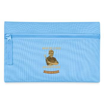 Opa Reparieren Spruch Shirt - Federtasche - Hellblau - Vorne