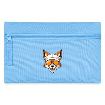 Sonnenfuchs Cap Style - Federtasche - Hellblau - Vorne