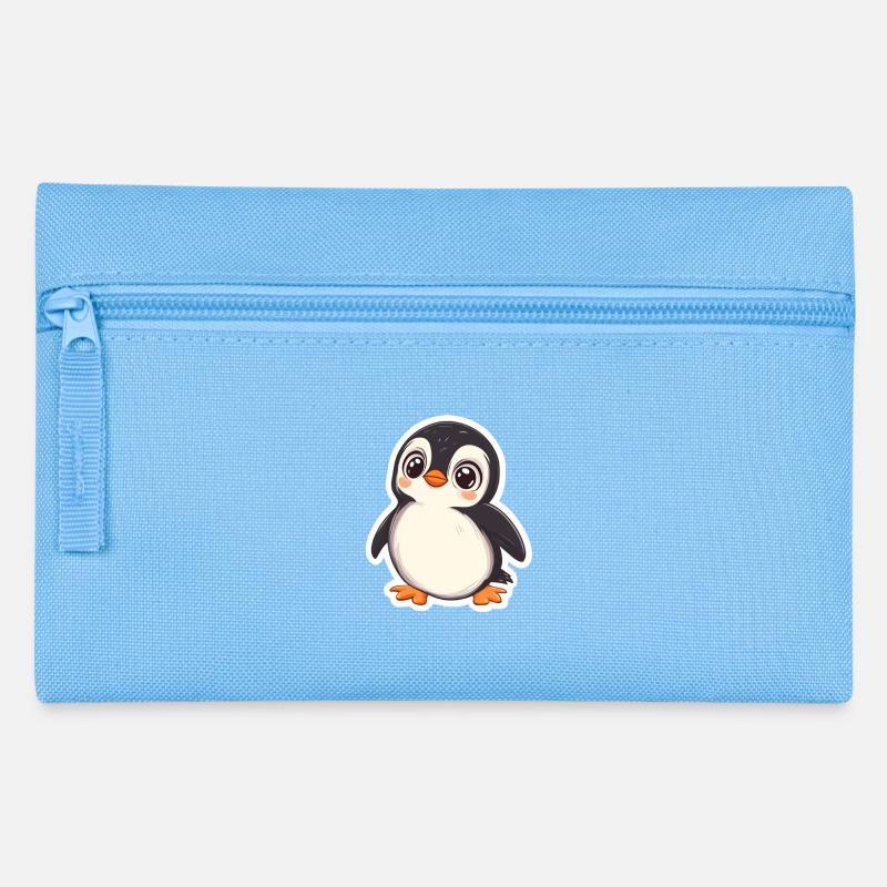 Pingouin - Trousse - bleu clair