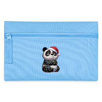 Drôle Panda Noël Fées Guregneux - Trousse - bleu clair - Devant