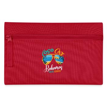 Bahamas Souvenirs - Federtasche - Rot - Vorne