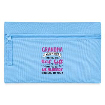 Süße Oma Sagt Großmutter Liebe - Federtasche - Hellblau - Vorne