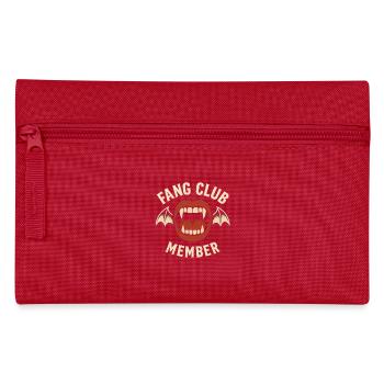 Membre du Fang Club, Drôle d’Halloween - Trousse - rouge - Devant