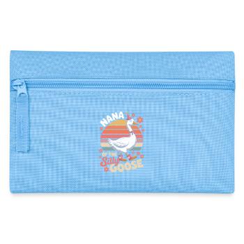 Nana la joyeuse oie - Trousse - bleu clair - Devant