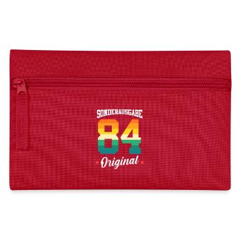 84 Birthday - Pencil Case - red - Front