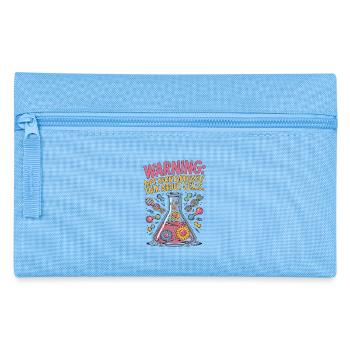 Technicien de laboratoire Avertissement Peut Travail de laboratoire médical - Trousse - bleu clair - Devant