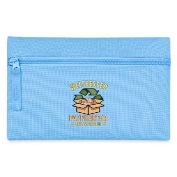 CARDBOARD BOX - Pencil Case - light blue - Front