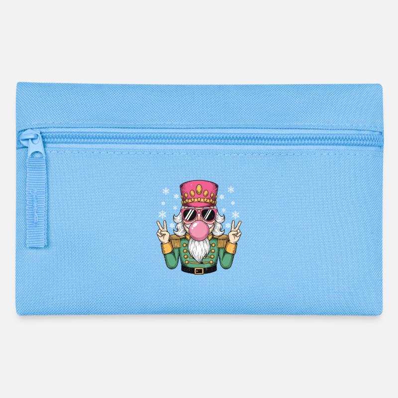 Nussknacker Bubble Gum - Federtasche - Hellblau