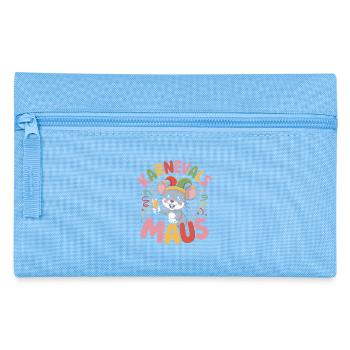 Souris de carnaval Souris de Cologne Souris de carnaval - Trousse - bleu clair - Devant