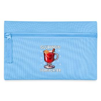 MULLED WINE DESTROYER - Pencil Case - light blue - Front