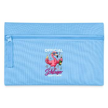 Official Schlager Party Crew - Federtasche - Hellblau - Vorne