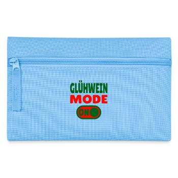 Glühwein Mode ON - Pencil Case - light blue - Front