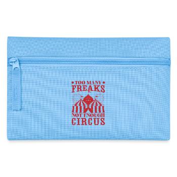 Many Freaks - Not Enough Circus Performer Gifts - Pencil Case - light blue - Front