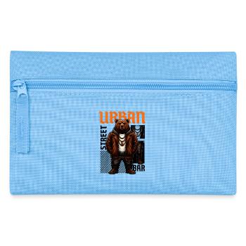 Design hip-hop urbain Street Bear - Trousse - bleu clair - Devant