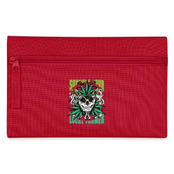 Funny Stoner Outfits - Pencil Case - red - Front