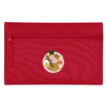 Ramen classique Bowl de nouilles japonaises Gourmet asiatique - Trousse - rouge - Devant