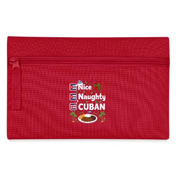 Nice Naughty Cuban - Pencil Case - red - Front