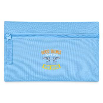Anglers Fishermen Fishing Sport Fishermen - Pencil Case - light blue - Front