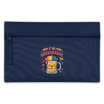 I'm Beersexual - Cool Beer Logo - Pencil Case - light blue - Front