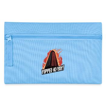 Fiery Skyscraper Boom - Pencil Case - light blue - Front