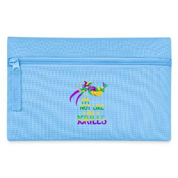 Mardi Gras Crab - Pencil Case - light blue - Front