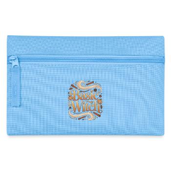 Witchcraft Basic Witch Loves Tarot Reading Wicca - Pencil Case - light blue - Front