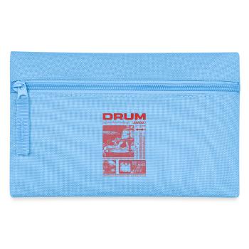 Rock Drummer Drum Player Streetwear - Pencil Case - light blue - Front