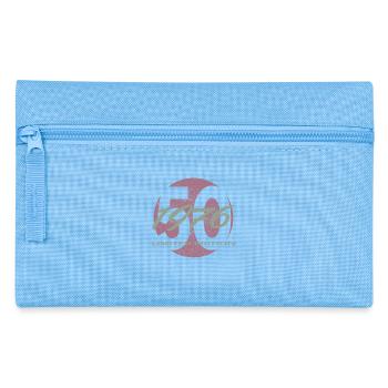 50e anniversaire 1976 cadeau pour hommes et femmes - Trousse - bleu clair - Devant