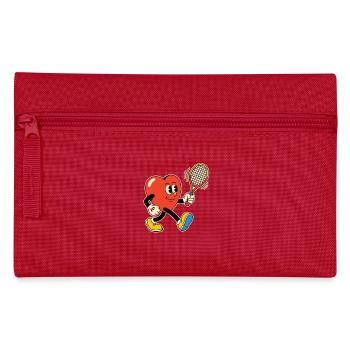 Herz Tennisheld Clipart - Federtasche - Rot - Vorne