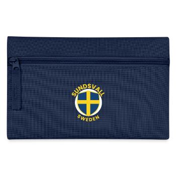 Sundsvallsköld in Schweden Sundsvall - Federtasche - Hellblau - Vorne