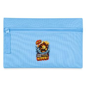 Zack ! Je ne suis pas l’appât pour poissons ! - Trousse - bleu clair - Devant