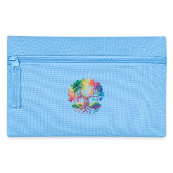 Rainbow Tree Moon Magic - Pencil Case - light blue - Front