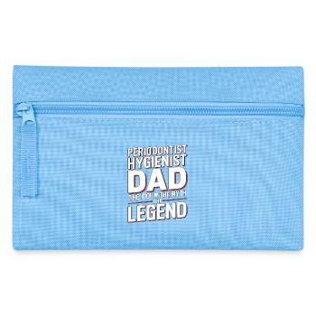 Periodontist Hygienist Dad The Idol Oral Health - Pencil Case - light blue - Front