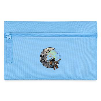 Moon Groove Astronaut - Pencil Case - light blue - Front