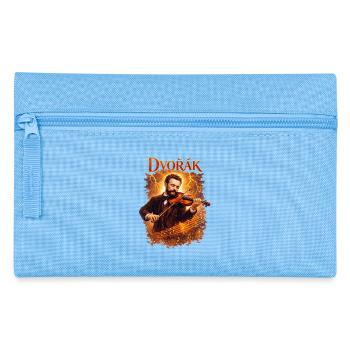 Dvorak Violin in Fire - Pencil Case - light blue - Front