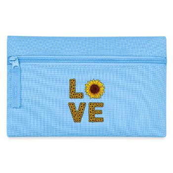Sunflower Love Letters Summer - Pencil Case - light blue - Front